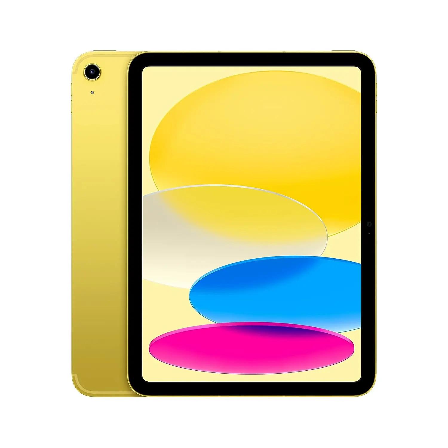 Apple iPad (10th Generation): with A14 Bionic chip, 27.69 cm (10.9″) Liquid Retina Display, Wi-Fi 6, 12MP front/12MP Back Camera, Touch ID, All-Day Battery Life