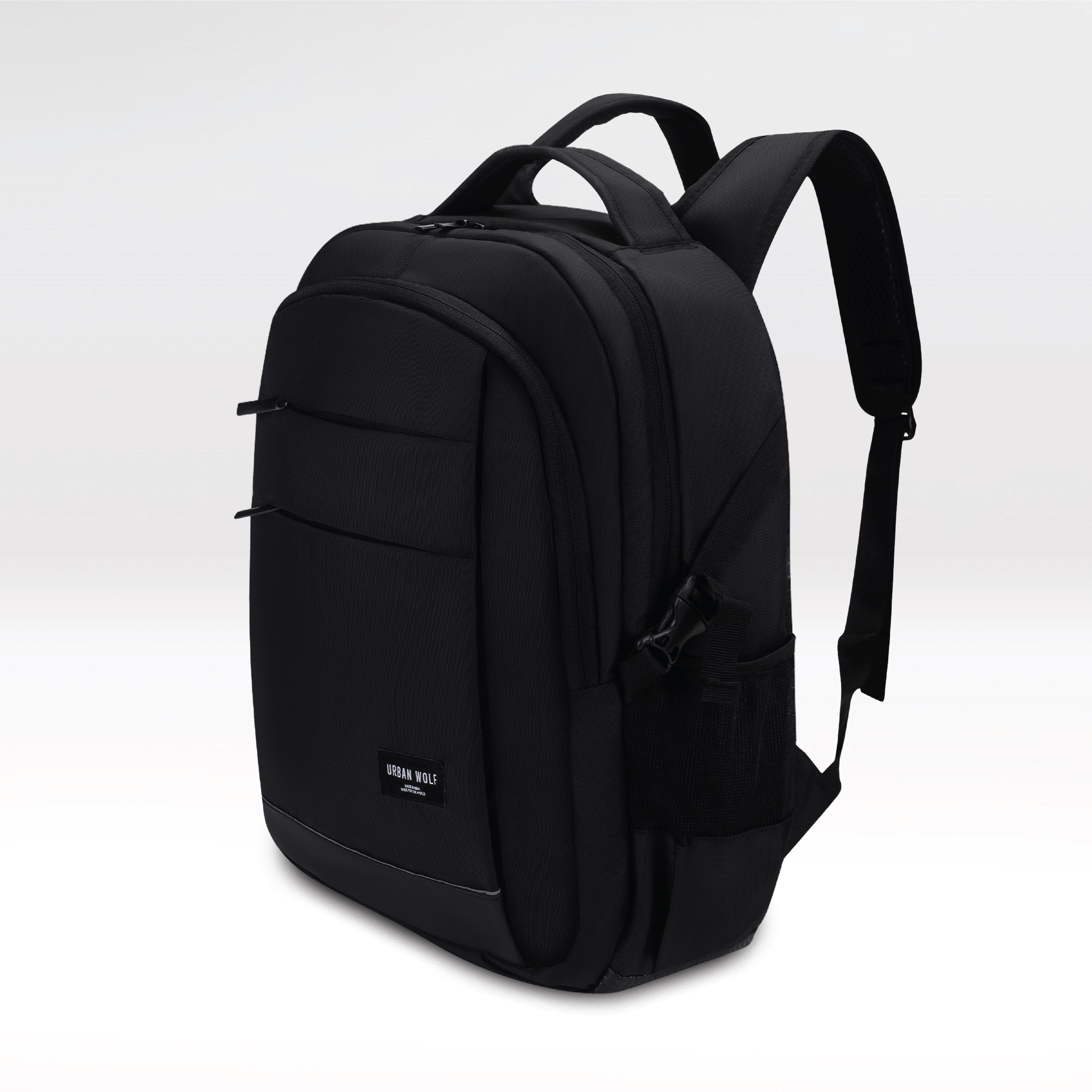 Urban Wolf Delta-Black Laptop backpack (BLACK)