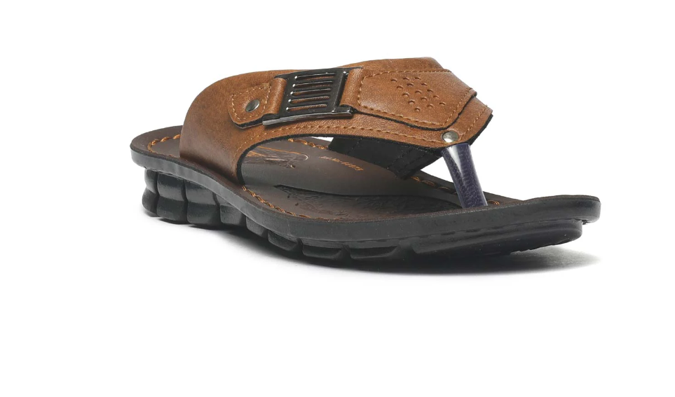 Paragon Men'S Tan Flip-Flops - 6 Uk (39.5 Eu) (7 Us) (A1Pu66075Gtan00006G329)