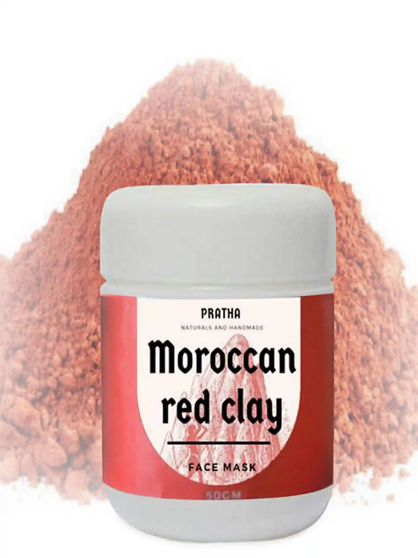 Moroccan Red Clay Face Mask (Pack of 2)