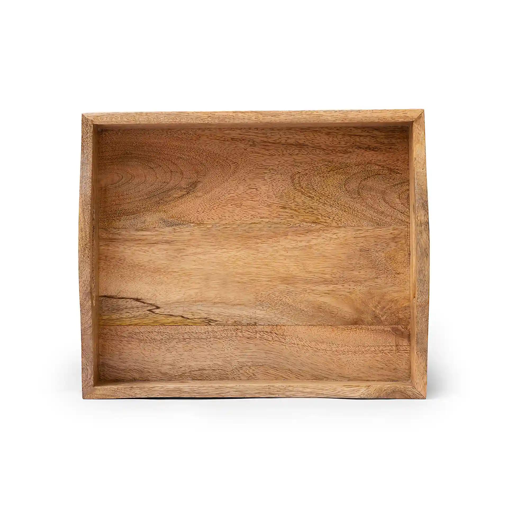 Brown Mango Wood Serving Trays