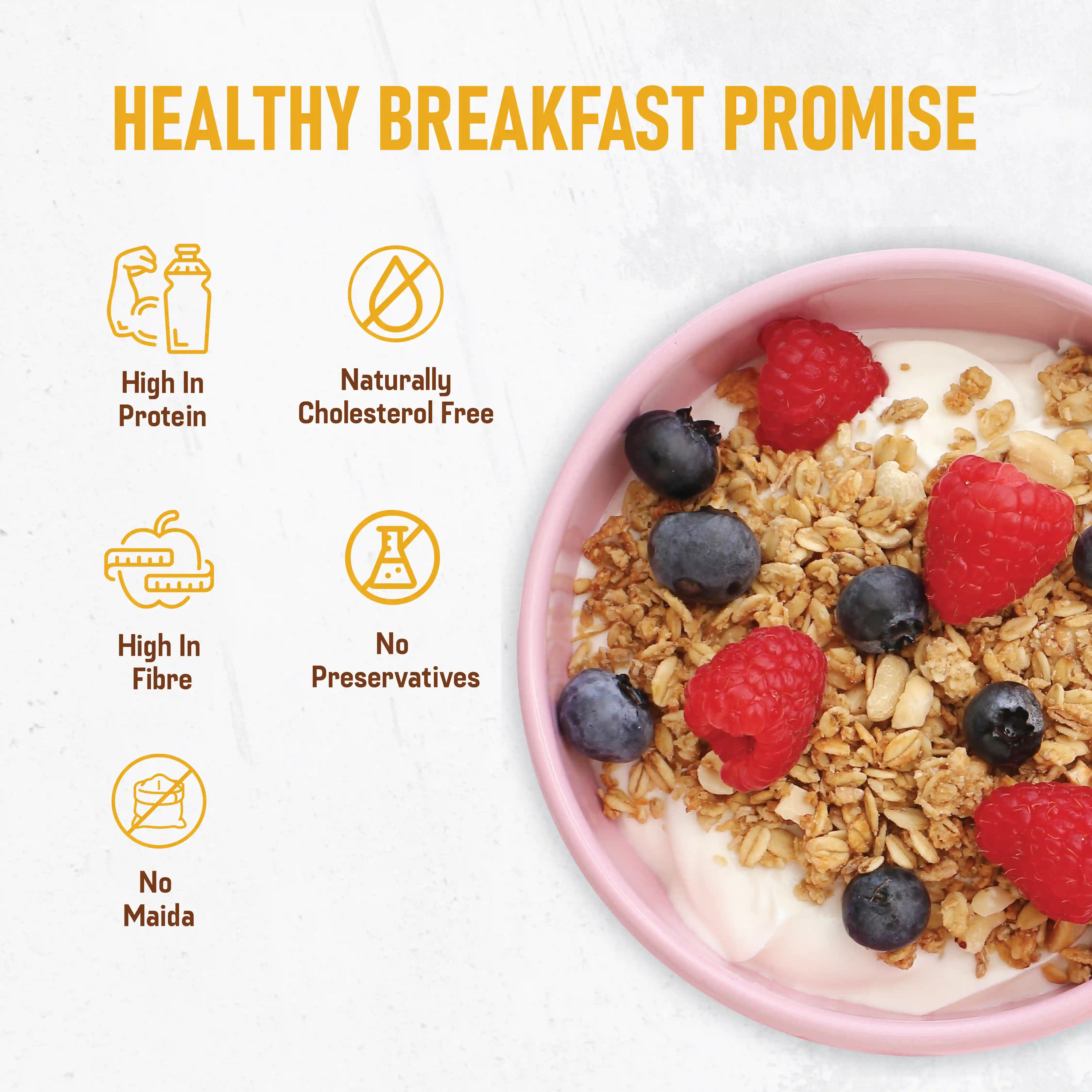 Pintola Dark Chocolate & Cranberry Muesli with 25% Millet & 60% Whole Grains (350g)