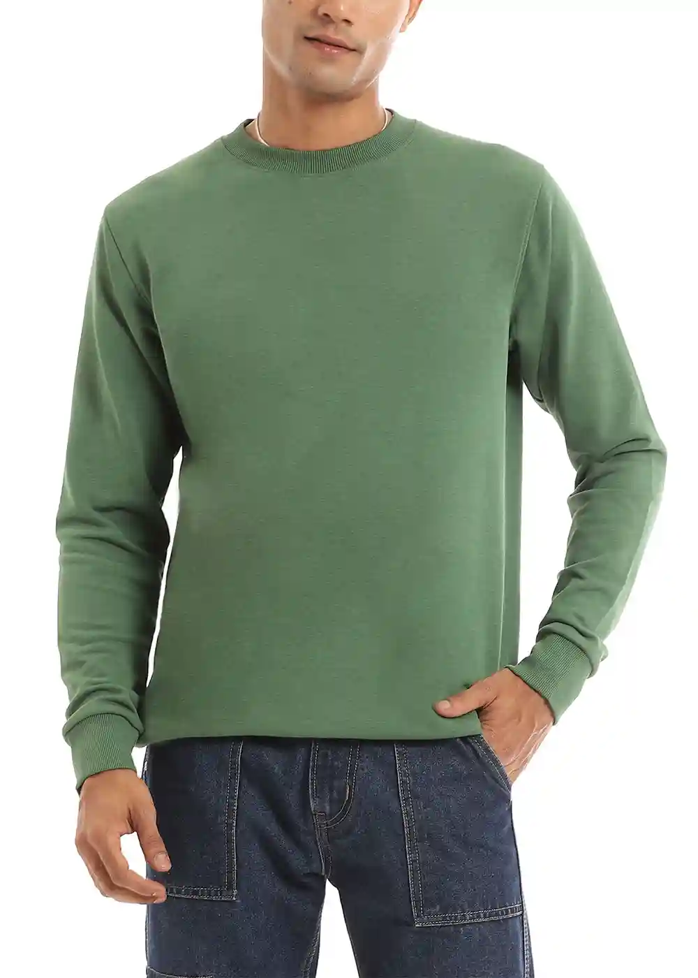 Banana Club Olive Green Sweatshirt - Small