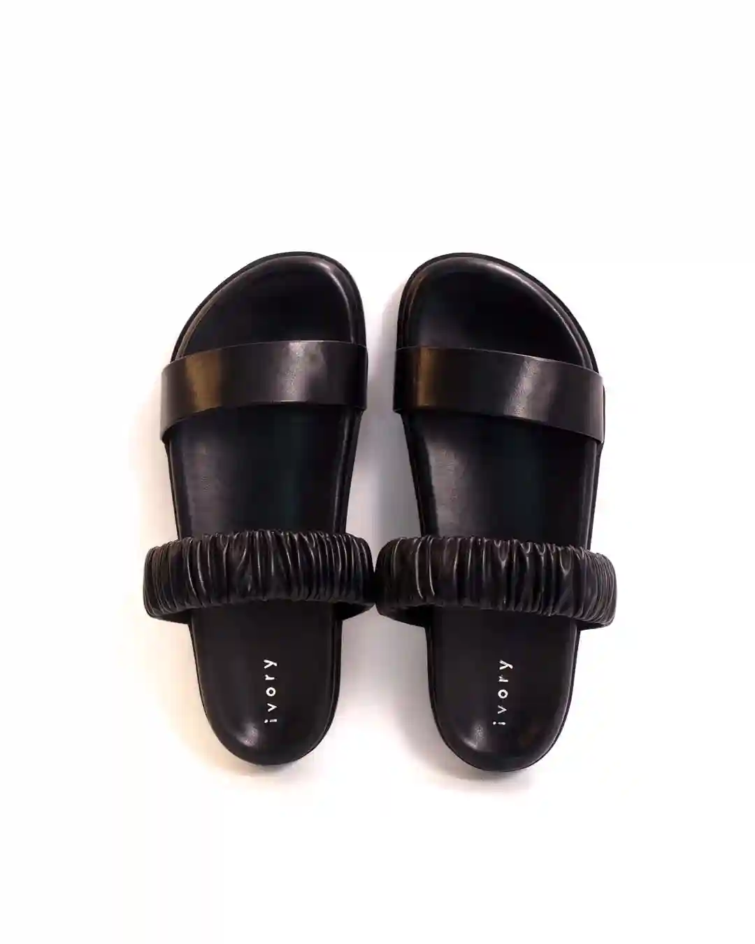 Mae Black Flats For Women (Size - 36)