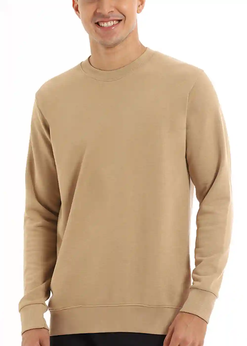Banana Club Beige Sweatshirt - Small