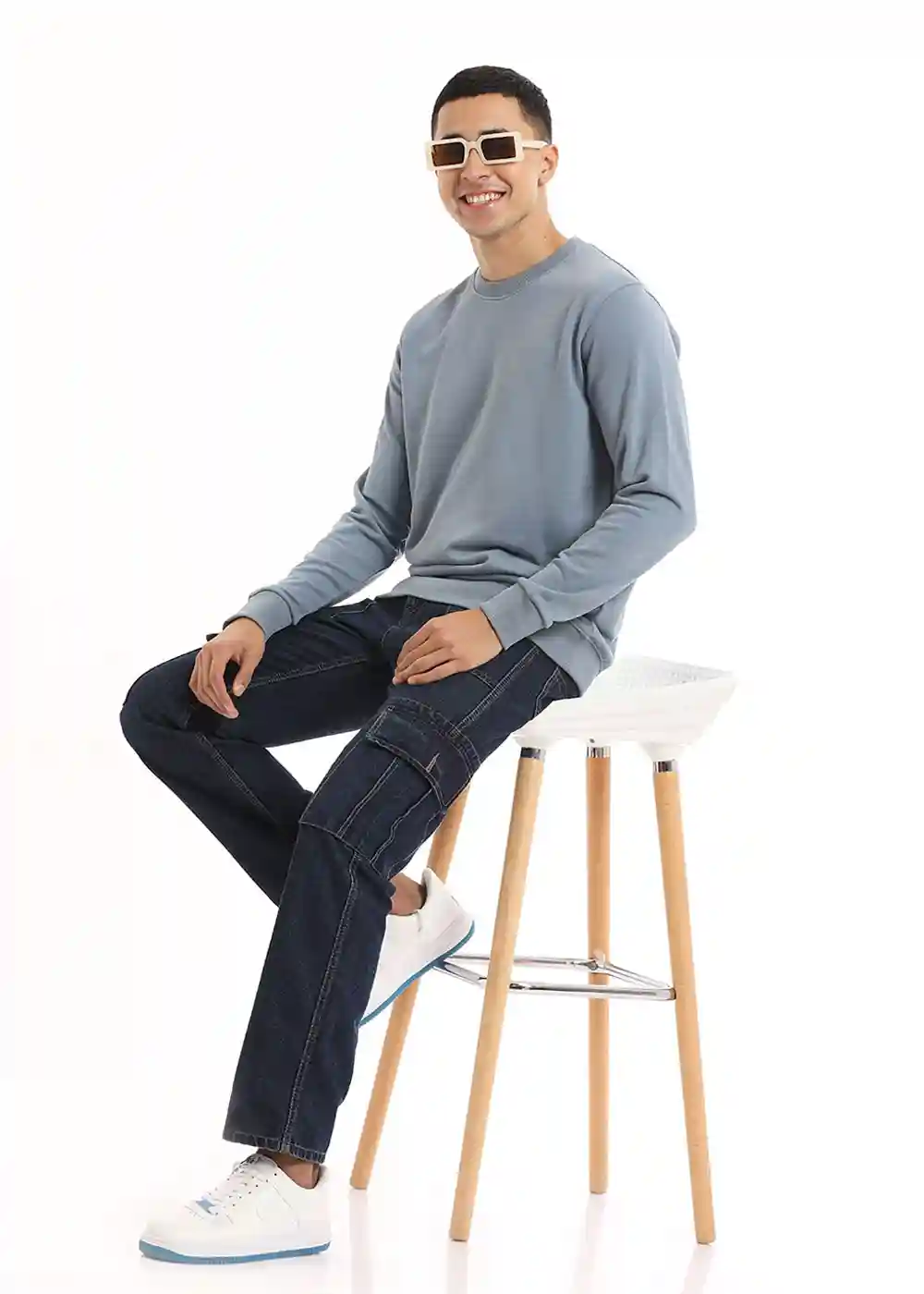 Banana Club Slate Grey Sweatshirt - Small
