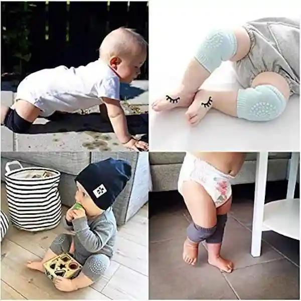 Perfect Pricee Baby Knee Pads for Crawling Toddler Knee Crawler, Elastic Anti-Slip Cotton Knee Pad Leg Warmer for Unisex Infant