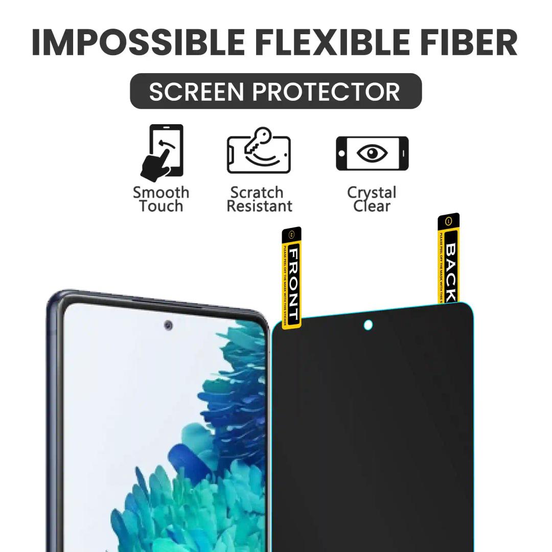 FIRST MART Tempered Glass For Samsung Galaxy S20 FE / S20 FE 5G | Matte Screen Protector Full Flat Screen Coverage for Samsung S20 FE with Easy Installation Kit