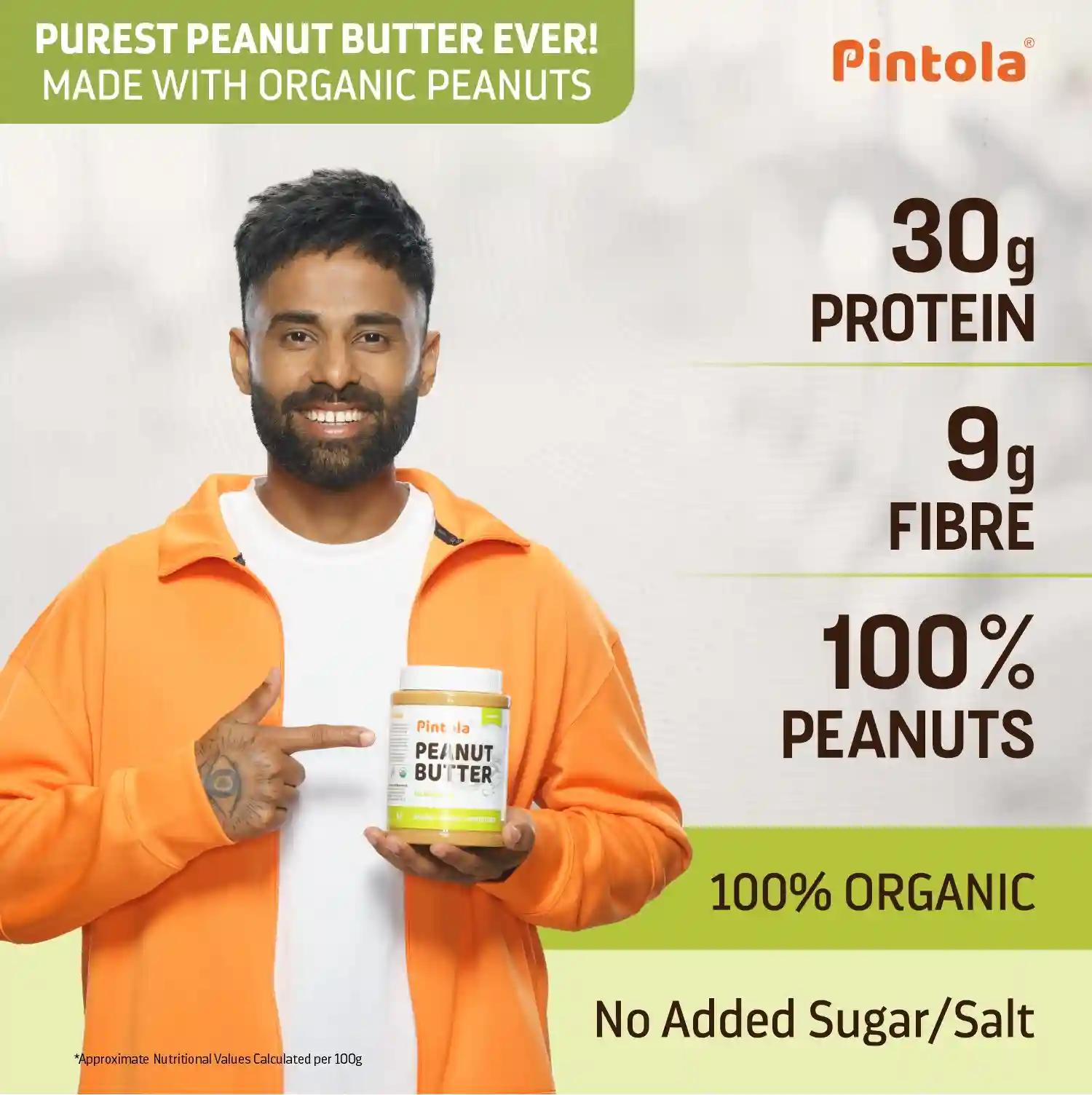 Pintola Organic PB Creamy 350g