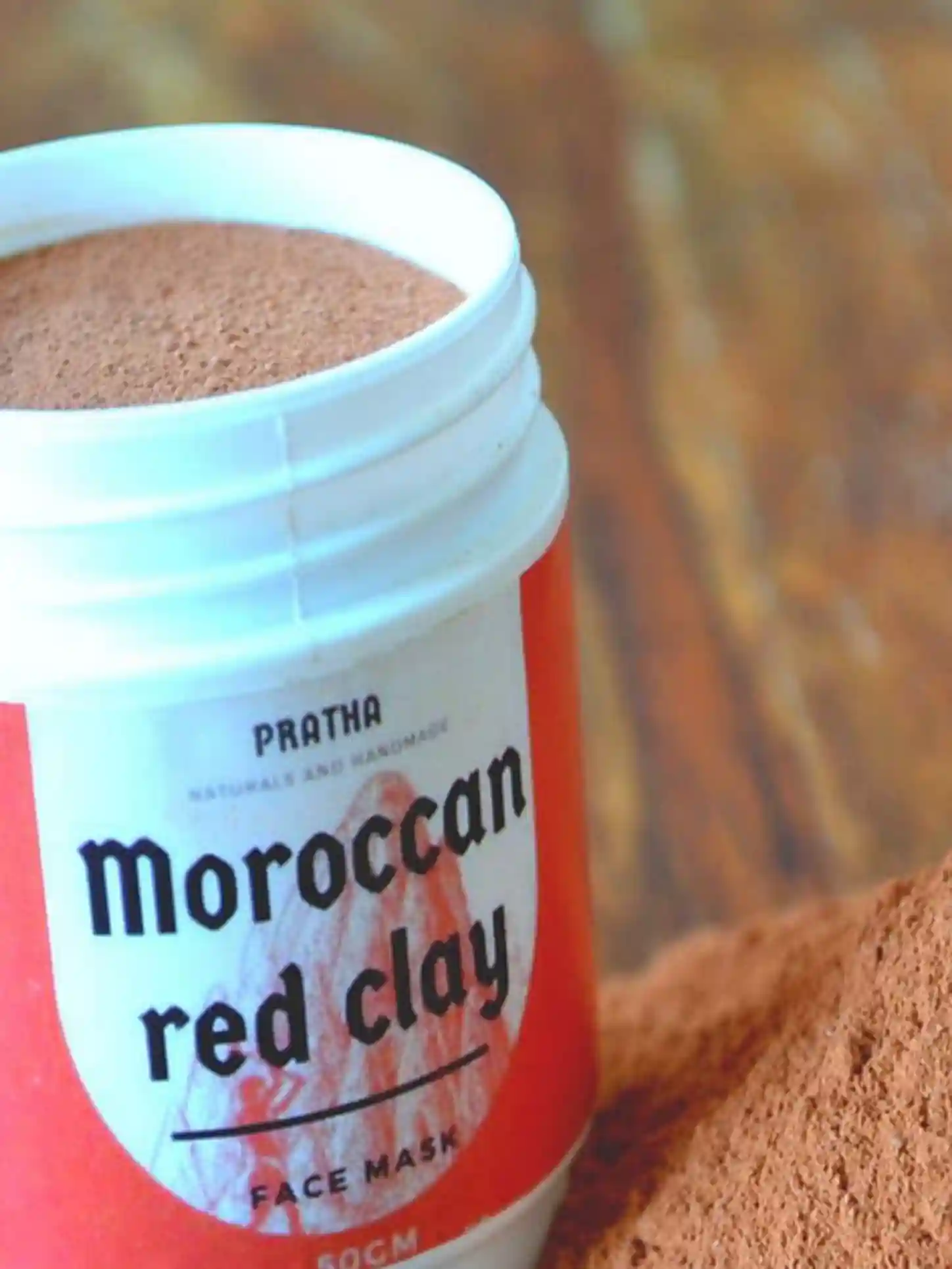 Moroccan Red Clay Face Mask (Pack of 2)