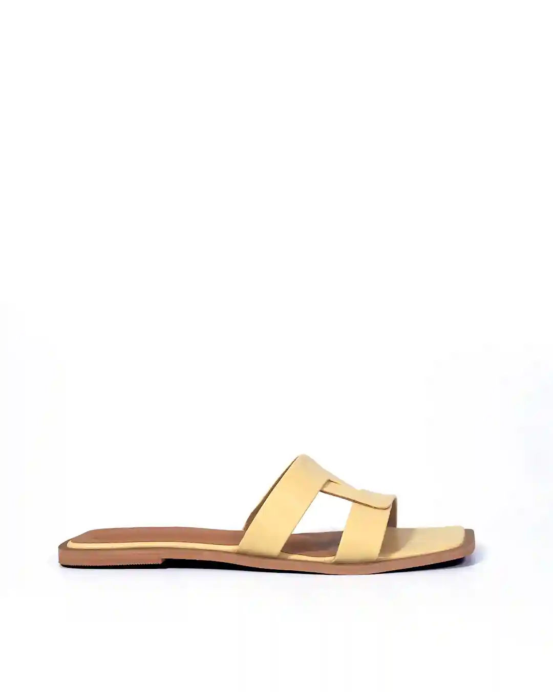 Hazel Yellow Flat For Women (Size - 35)