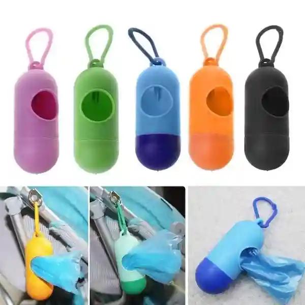 Ji And Ja Tie & Toss Diaper Disposable Bag Dispenser with 2 Oxy-Degradable Garbage Bag Rolls (Random Color)