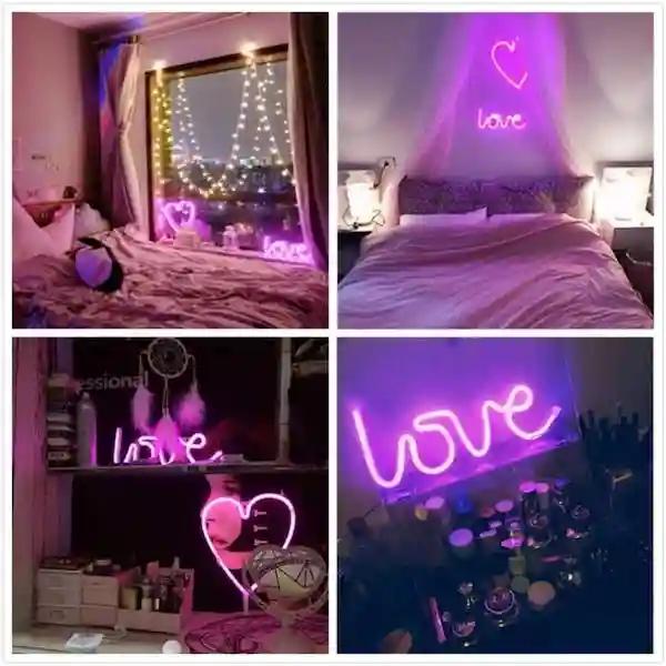 Perfect Pricee Love LED Neon Signs for Wall Decor, Night Lights Lamps Wall Art Decor