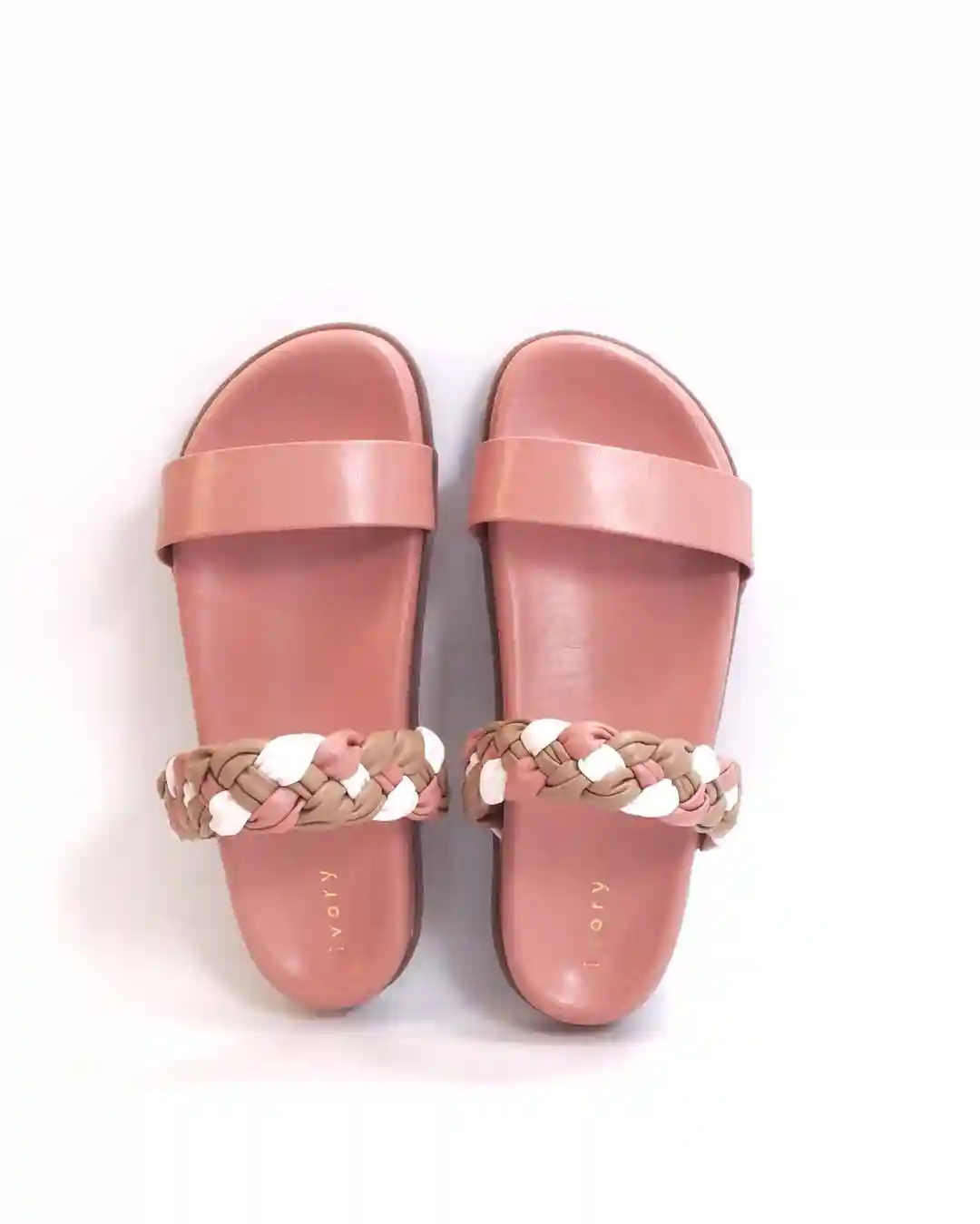 Liv Dusty Pink Flats For Women (Size - 36)