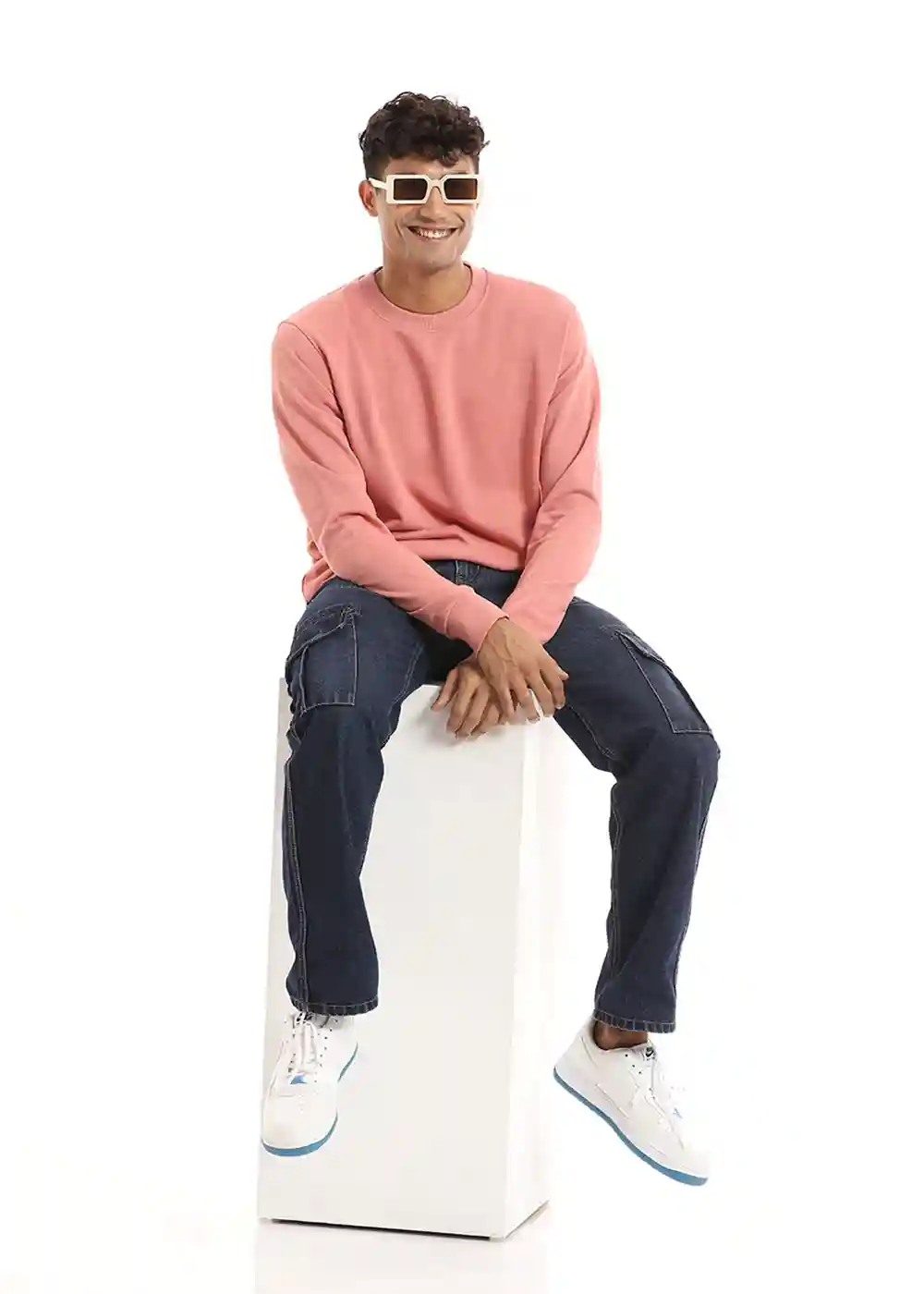 Banana Club Pink Sweatshirt - Small