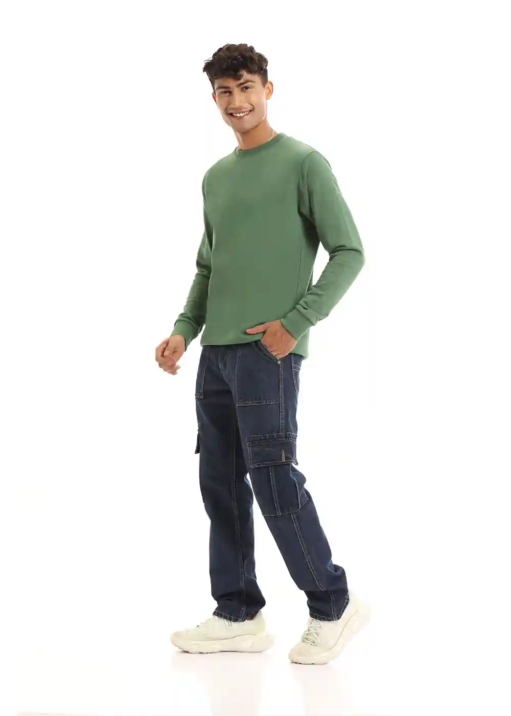 Banana Club Olive Green Sweatshirt - Small