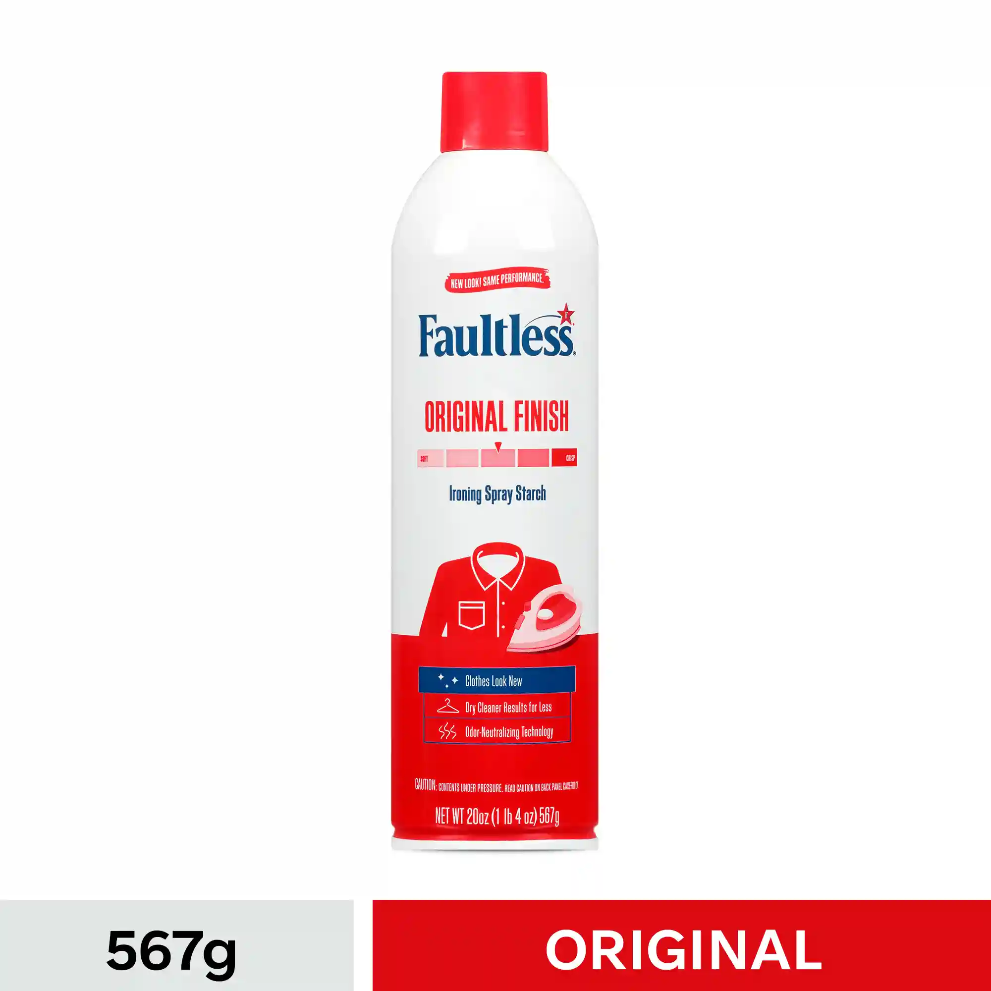 Faultless Original Finish Ironing Spray Starch 567g