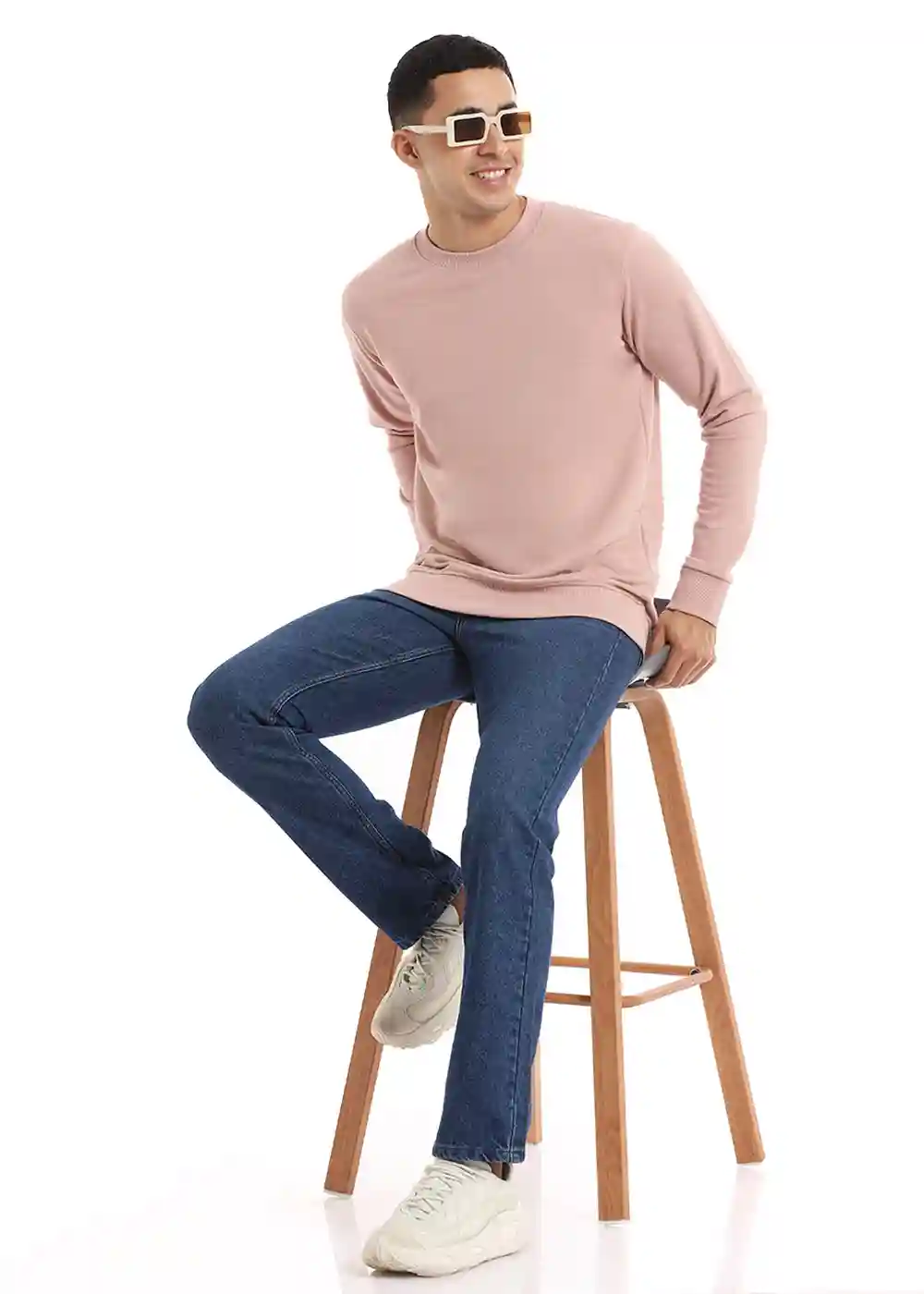Banana Club Baby Pink Sweatshirt - Small