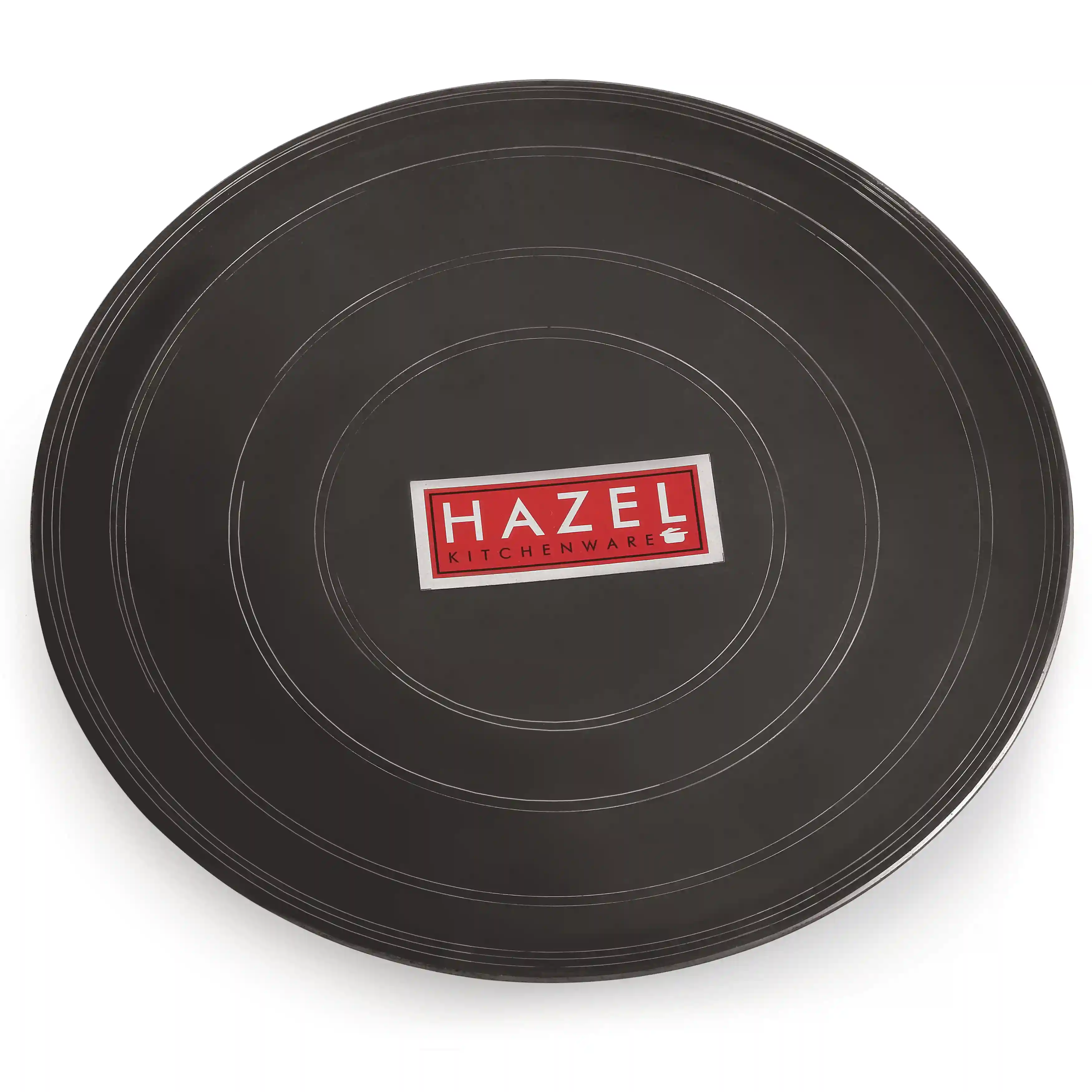HAZEL Iron Tawa Without Handle Traditional Loha/Lokhand Tawa for Dosa Roti Chapati Amboli Flat Pan, 24 cm
