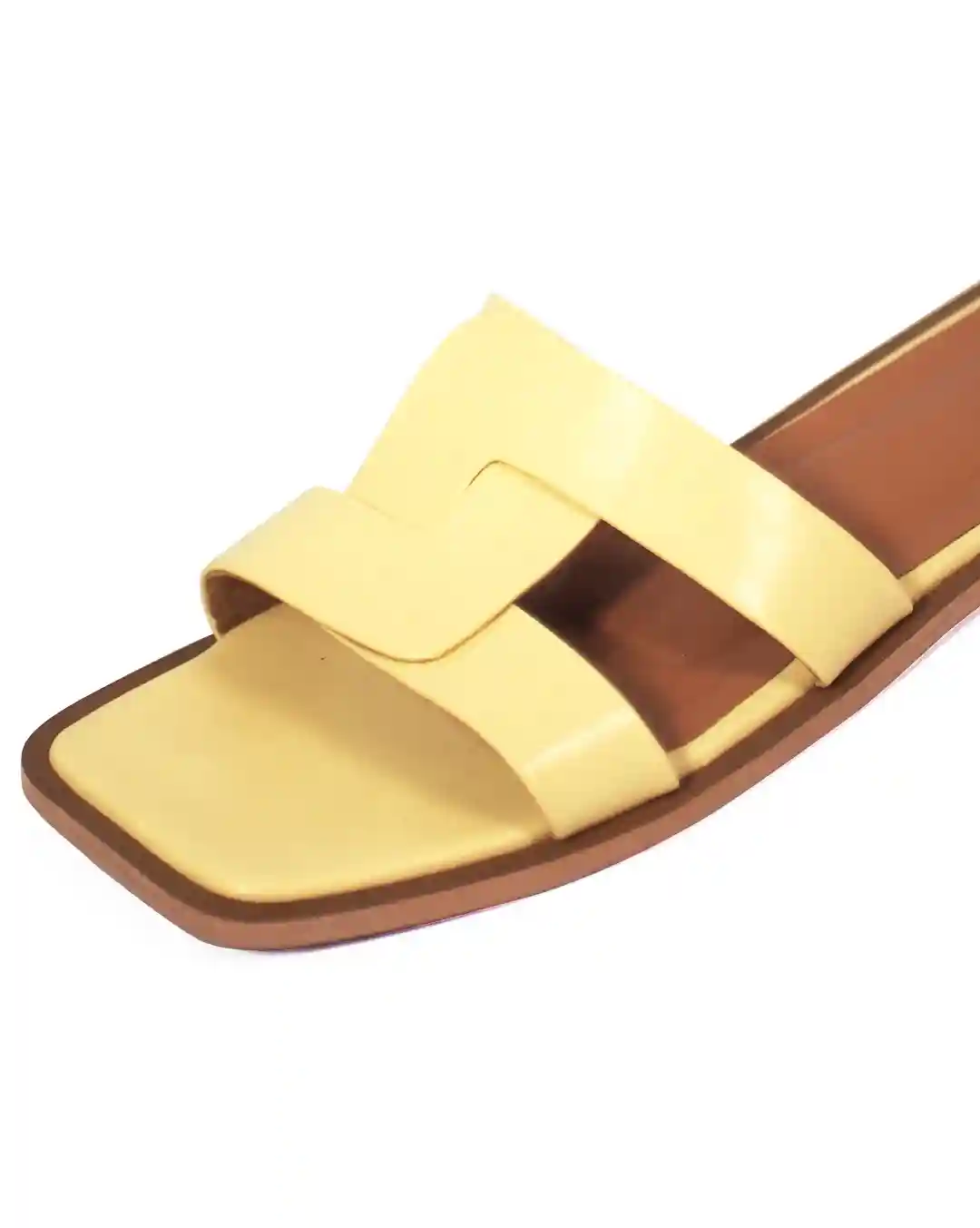 Hazel Yellow Flat For Women (Size - 35)