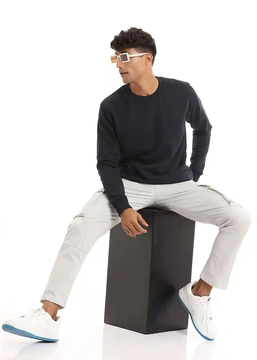 Banana Club Dark Blue Sweatshirt - Small
