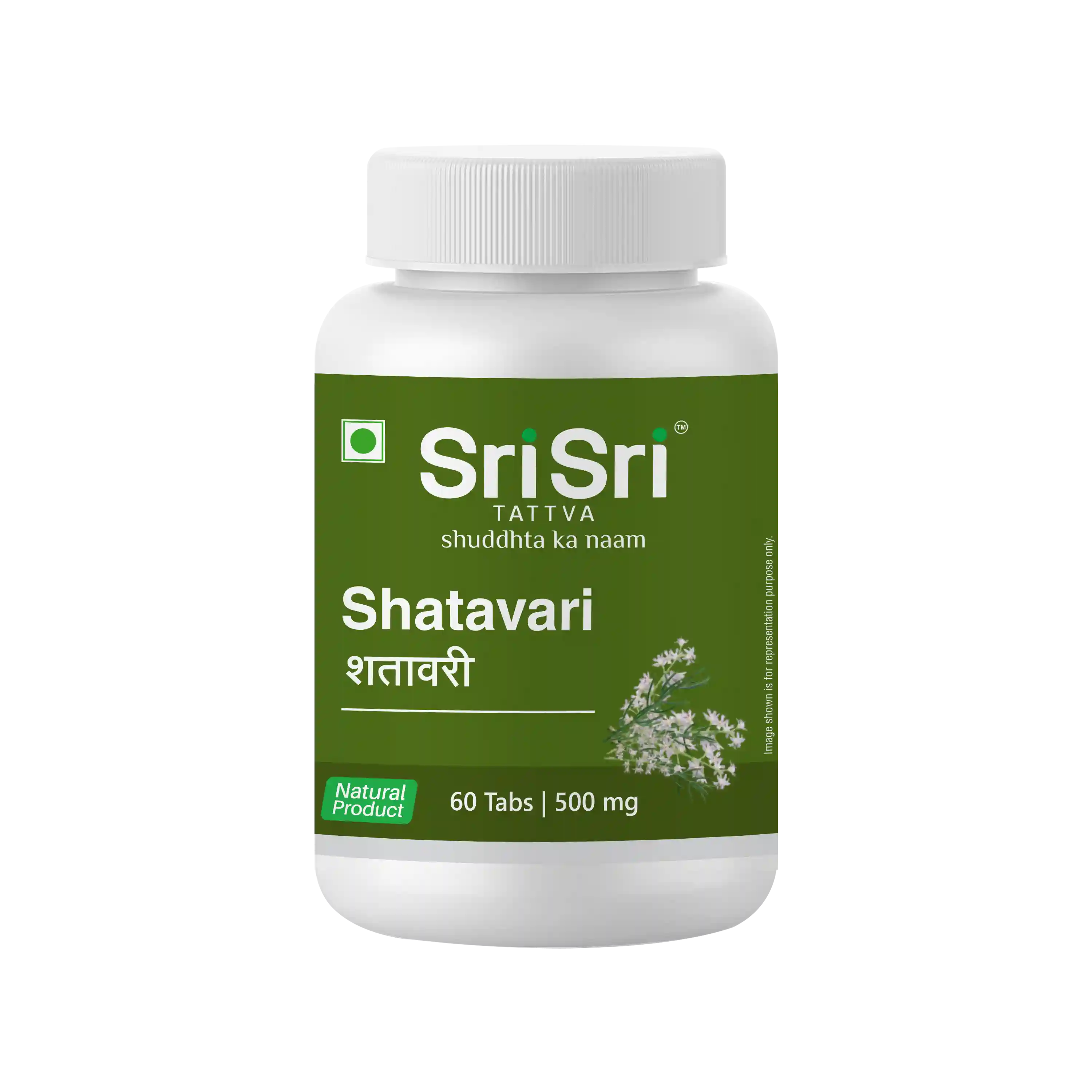 Sri Sri Tattva Shatavari - Complete Women'S Care, 60 Tabs | 500 Mg | Pack Of 2