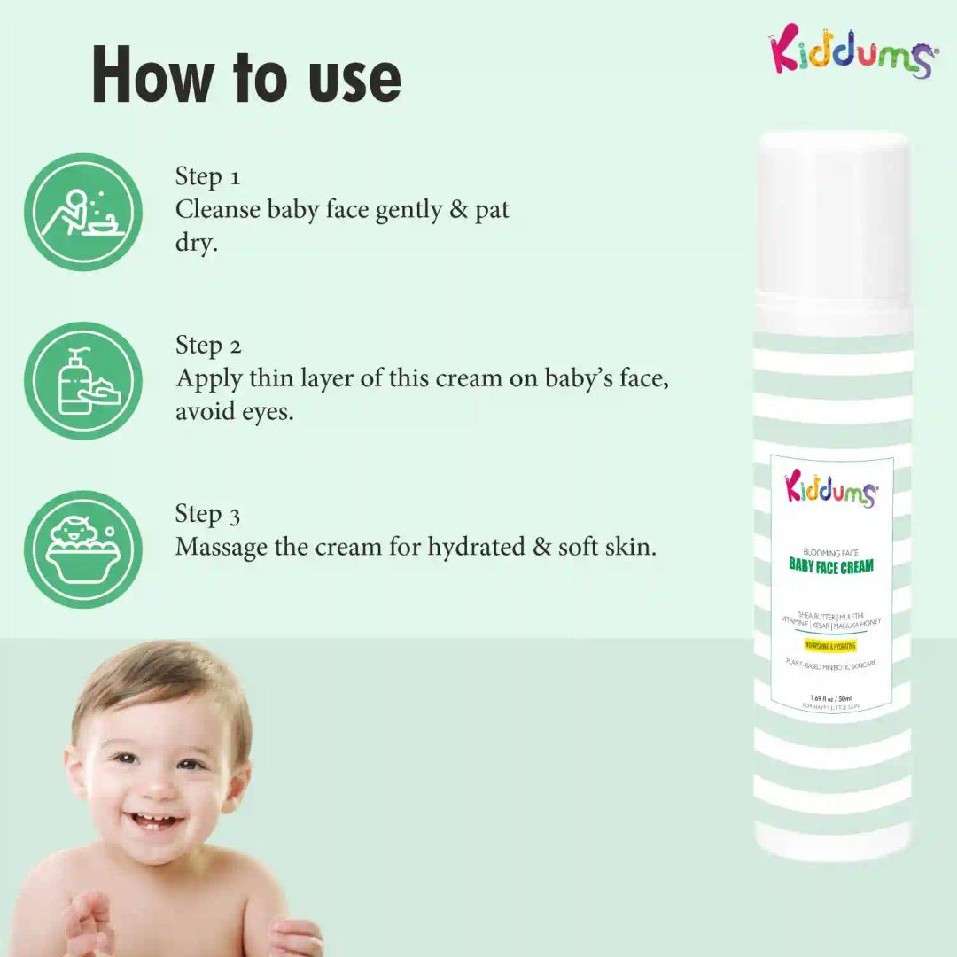 KIDDUMS Baby Face Cream - 50ml