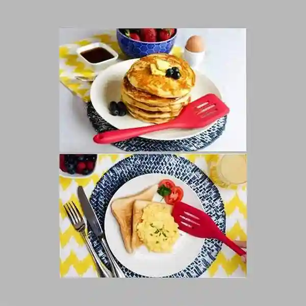 Perfect Pricee Cooking Spoon Spatula Silicone Non Stick Heat Resistant Kitchen Utensil Set