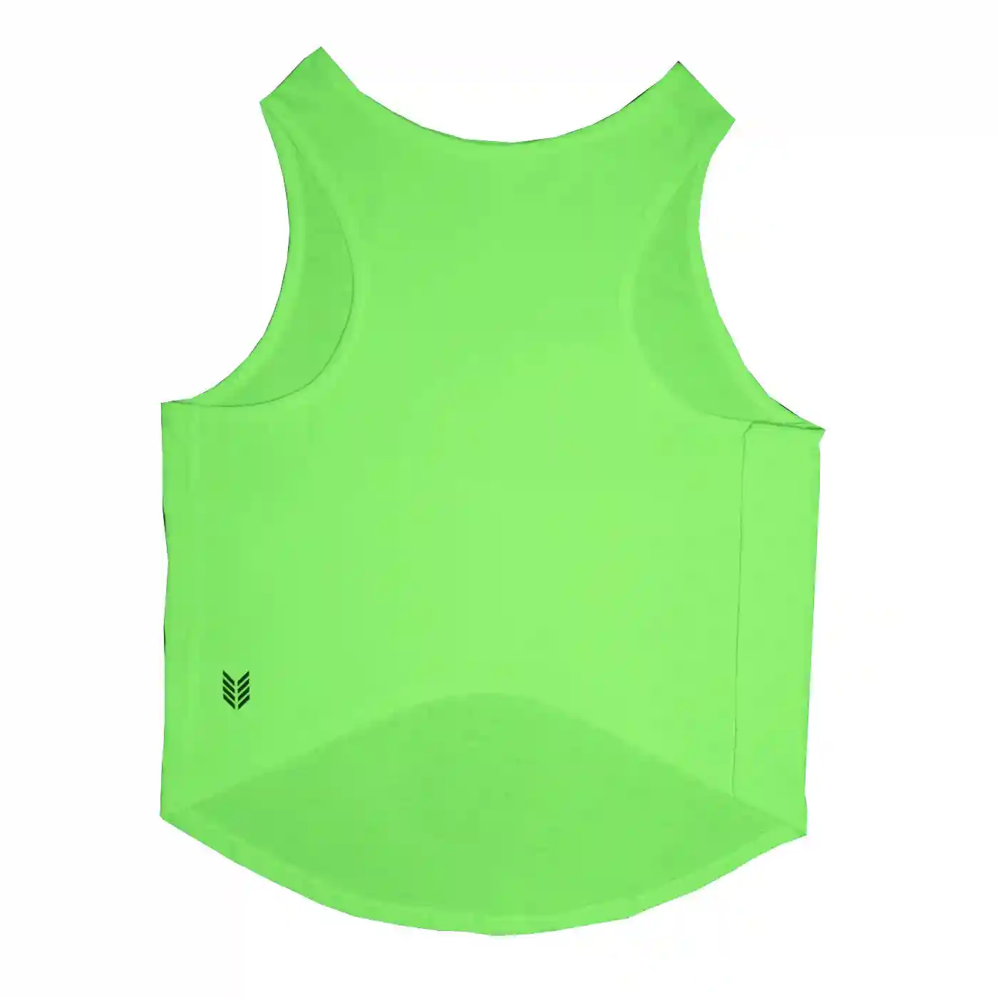 Ruse Player Head Printed Round Neck Vest Tank Tees Gift For Dogs - Lime Green