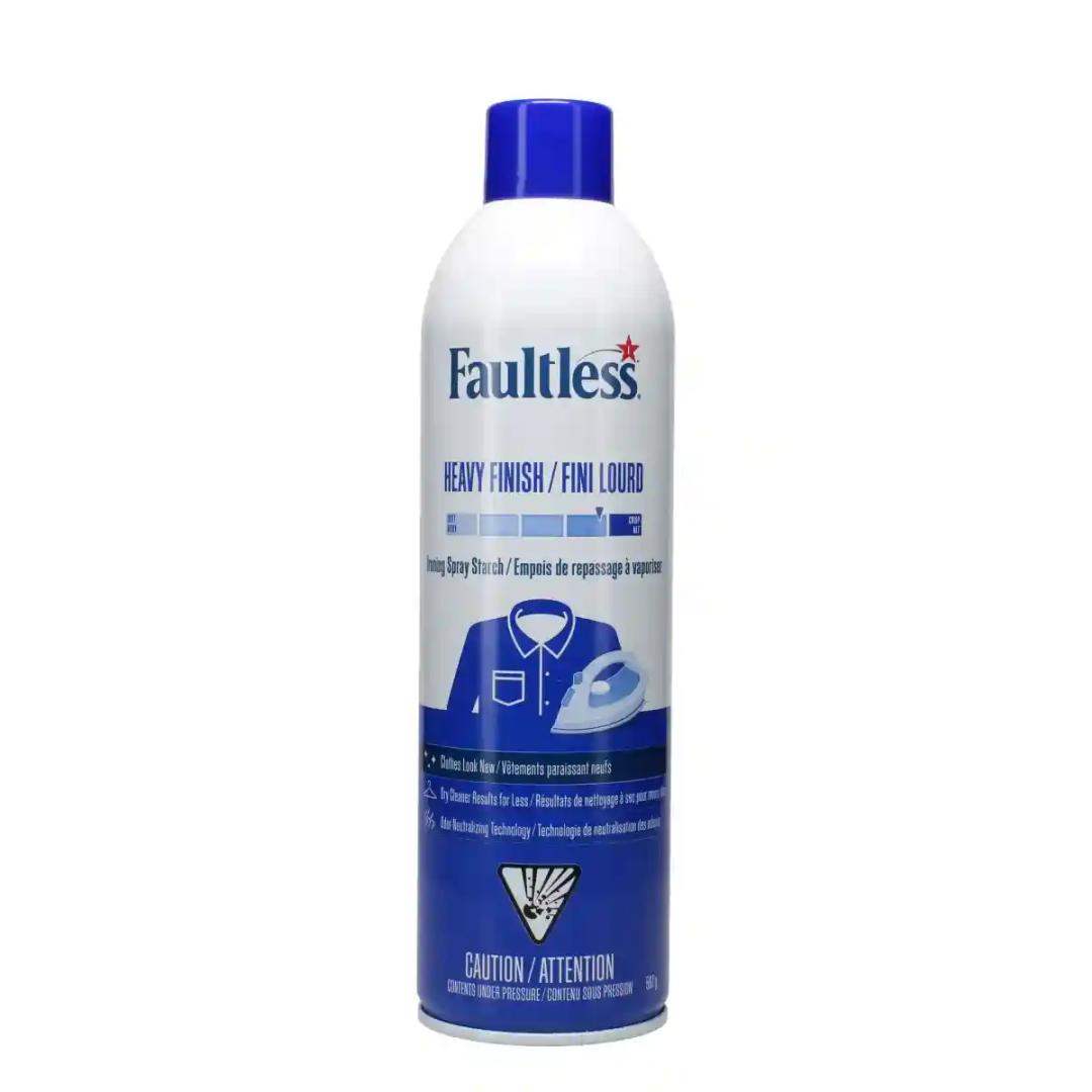 Faultless Heavy Finish Ironing Spray Starch 567g