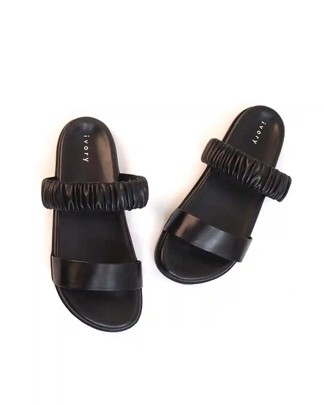 Mae Black Flats For Women (Size - 36)