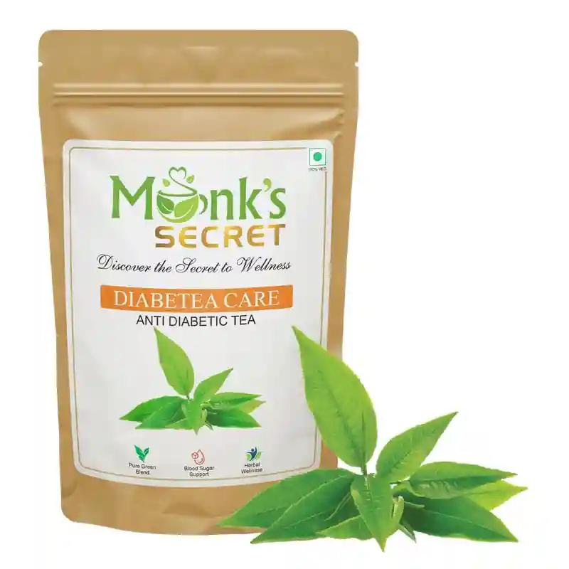 MONK'S SECRET Diabetea Care Herbal Tea |Caffeine Free Tea | (Pack Of 1)