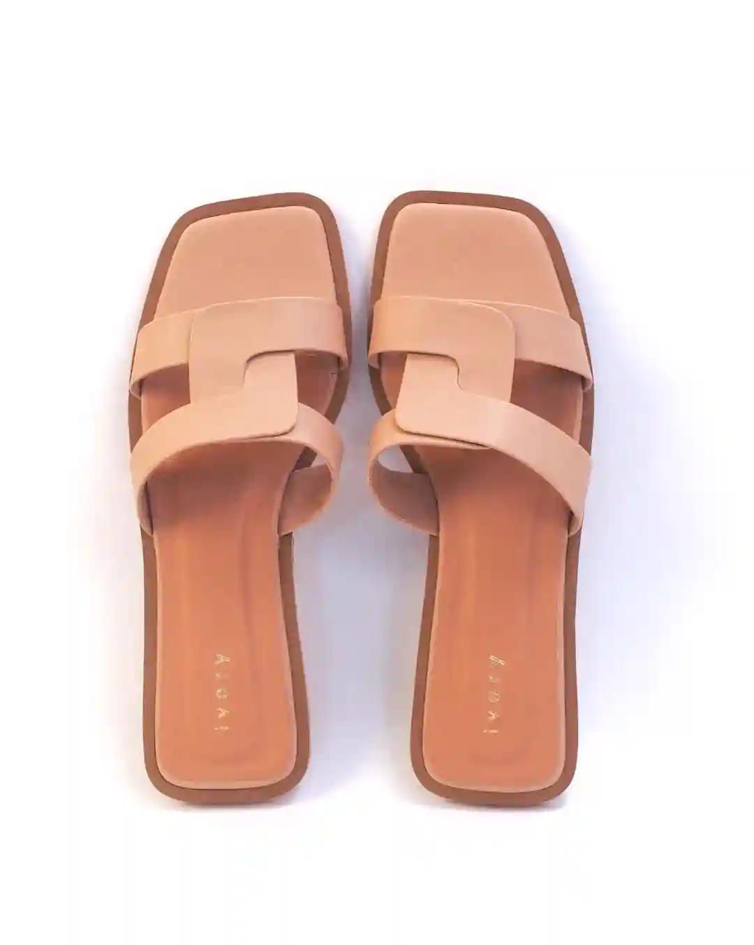 Hazel Nude Flat For Women (Size - 35)