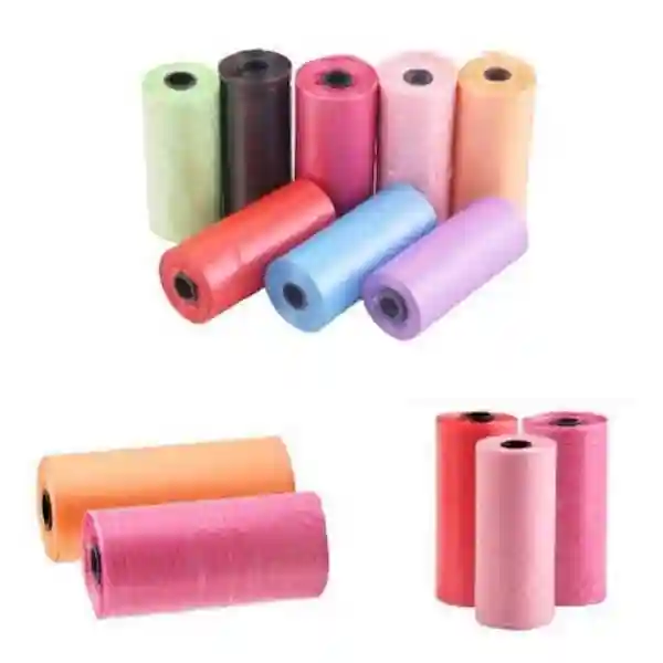 Kunya Plastic Portable Disposable Baby Diaper Nappy Garbage Bag - 6 Garbage Roll Of 20 Bags Each Refill
