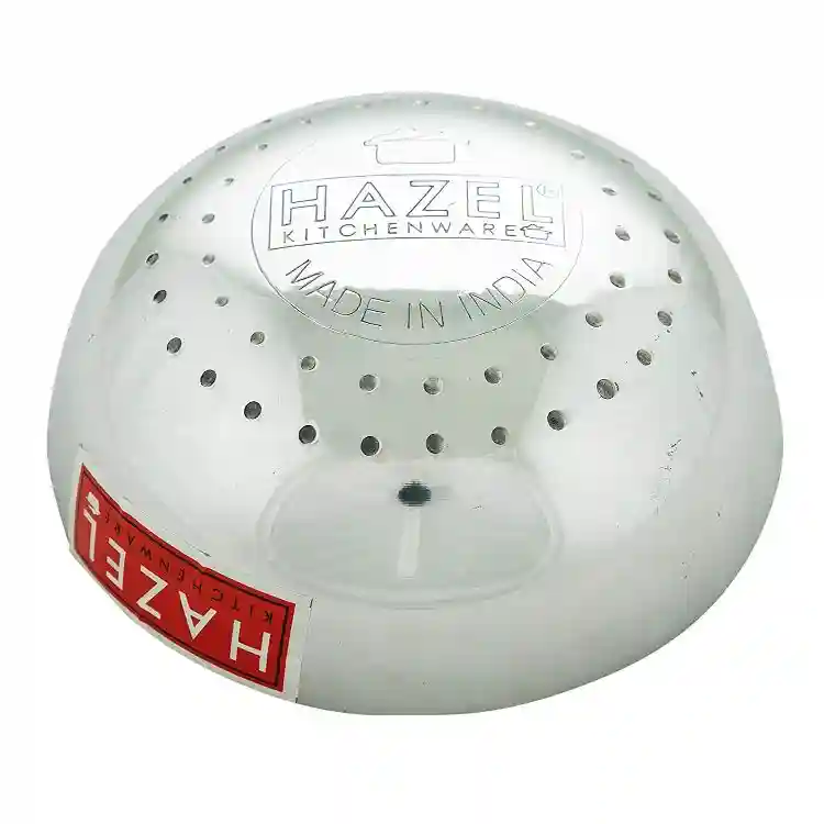 HAZEL Aluminium Kadai Without Handle | Aluminium Tasra | Aluminium 4mm Tasra, 1000 ML, Silver