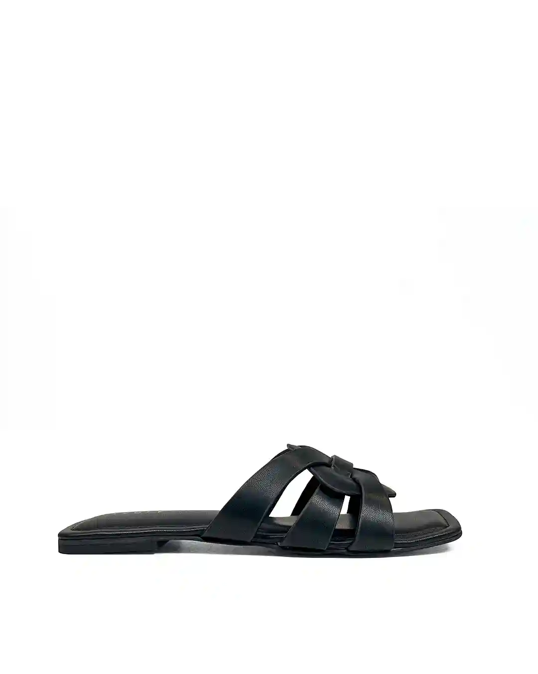 Sabrina Black Flats For Women (Size - 35)
