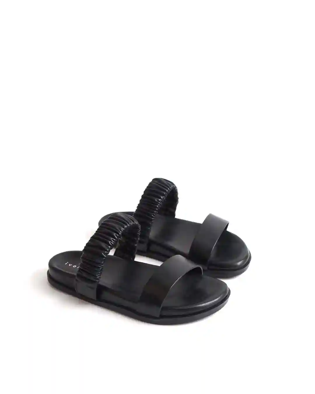 Mae Black Flats For Women (Size - 36)