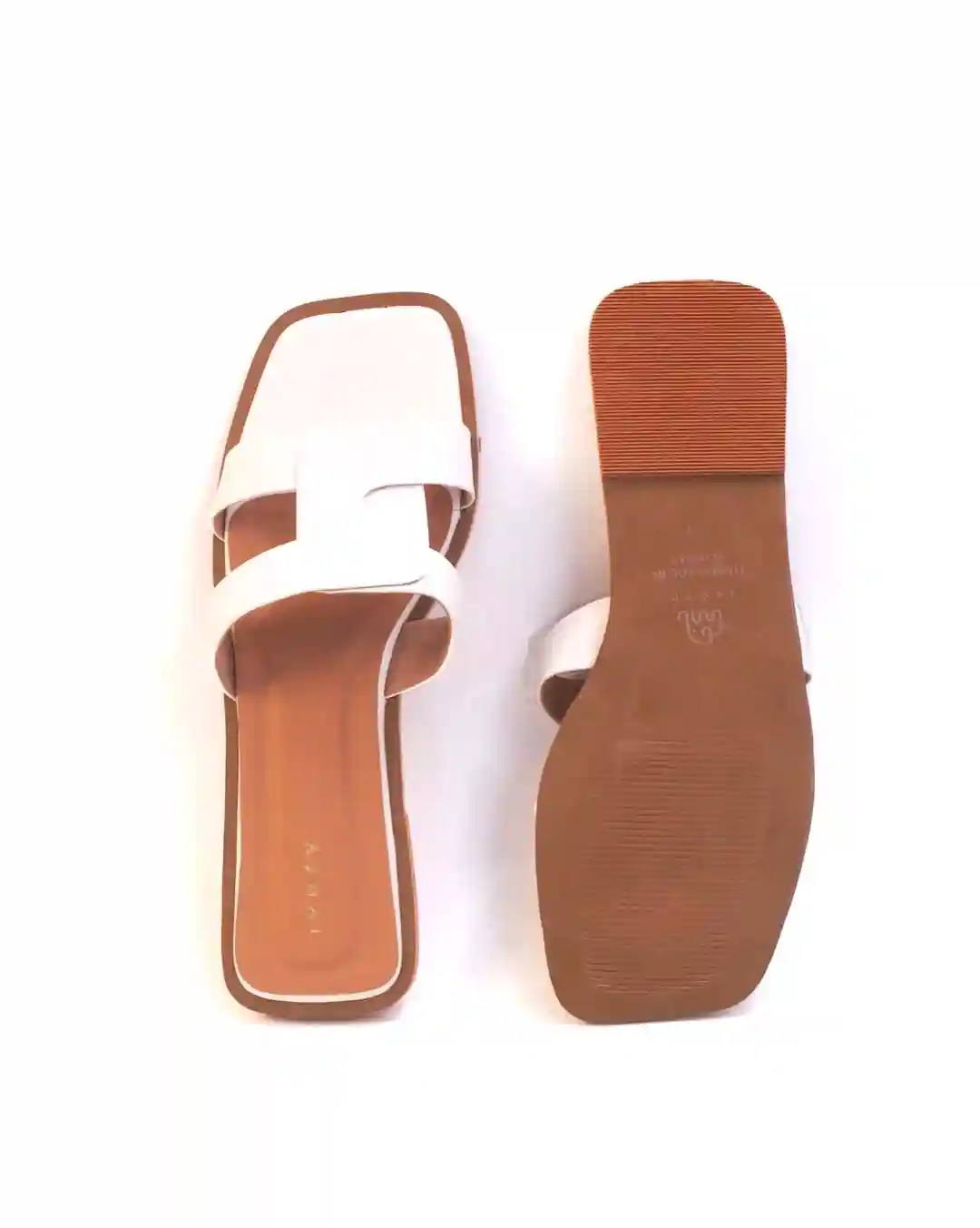 Hazel White Flat For Women (Size - 35)