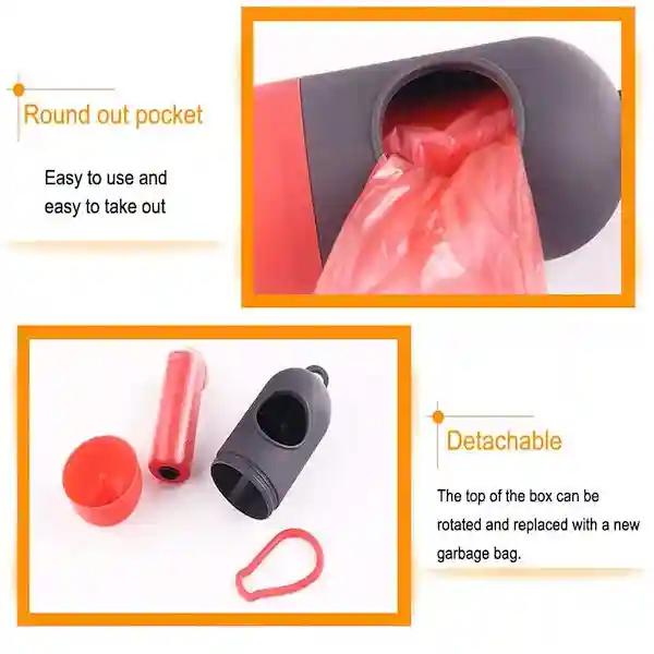 Kunya Plastic Portable Disposable Baby Diaper Nappy Garbage Bag - 6 Garbage Roll Of 20 Bags Each Refill