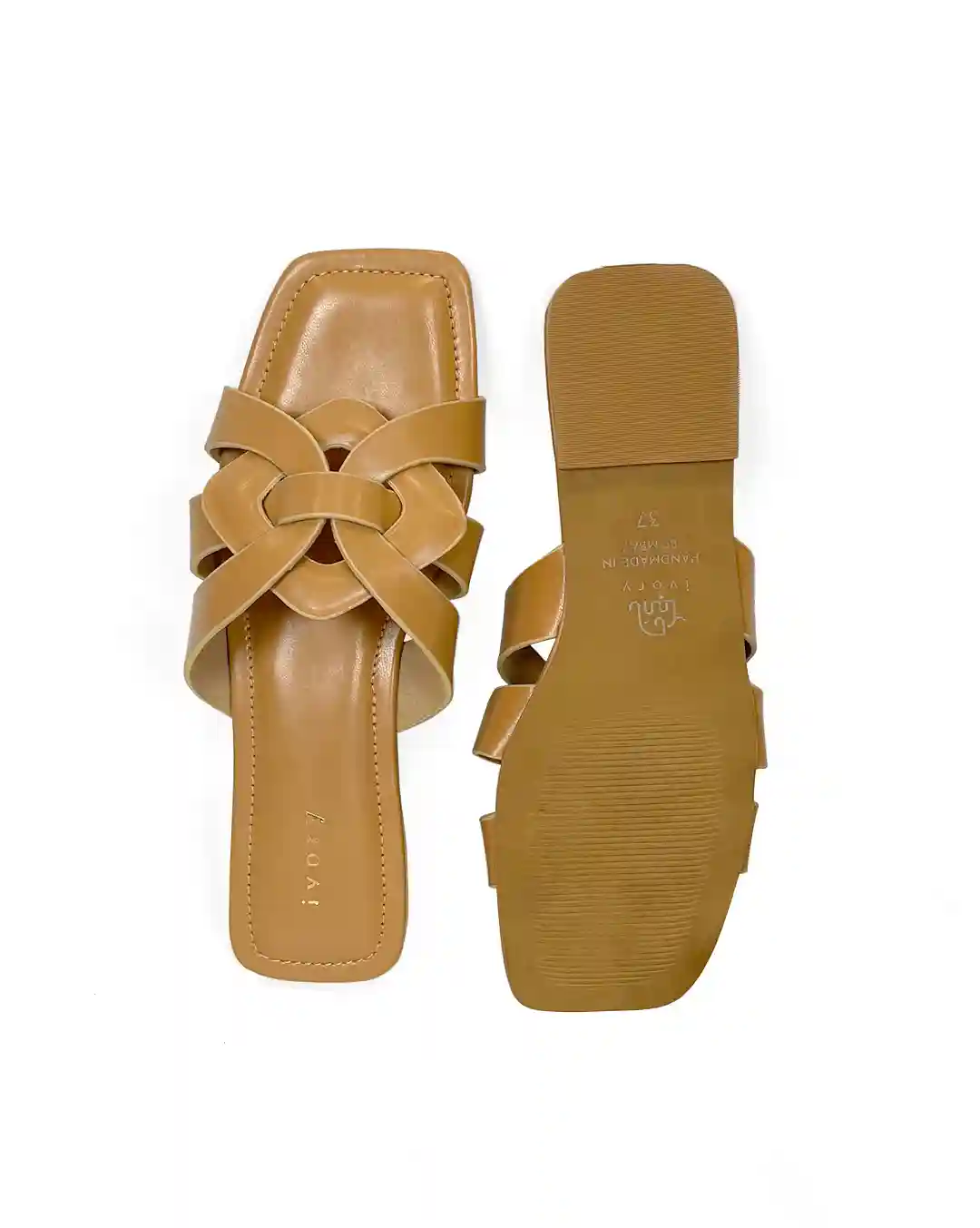 Sabrina Nude Flats For Women (Size - 35)