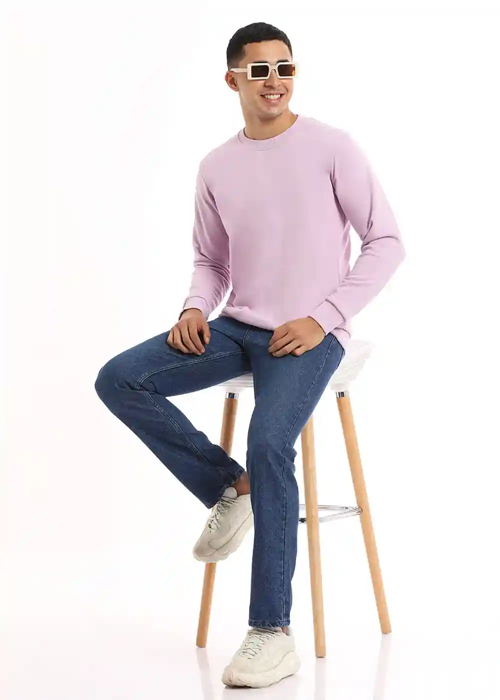 Banana Club Lavender Sweatshirt - Small