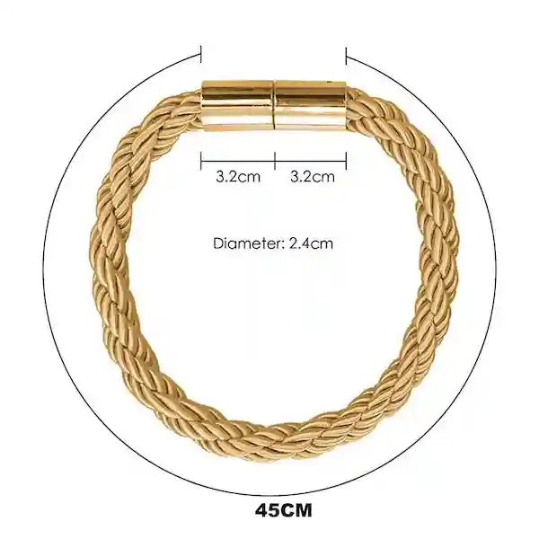 Kunya Magnetic Curtain Tie Backs Clips Curtain Buckles Holdbacks Binding Weaving Tie Band for Home Office Decor (Random Color)