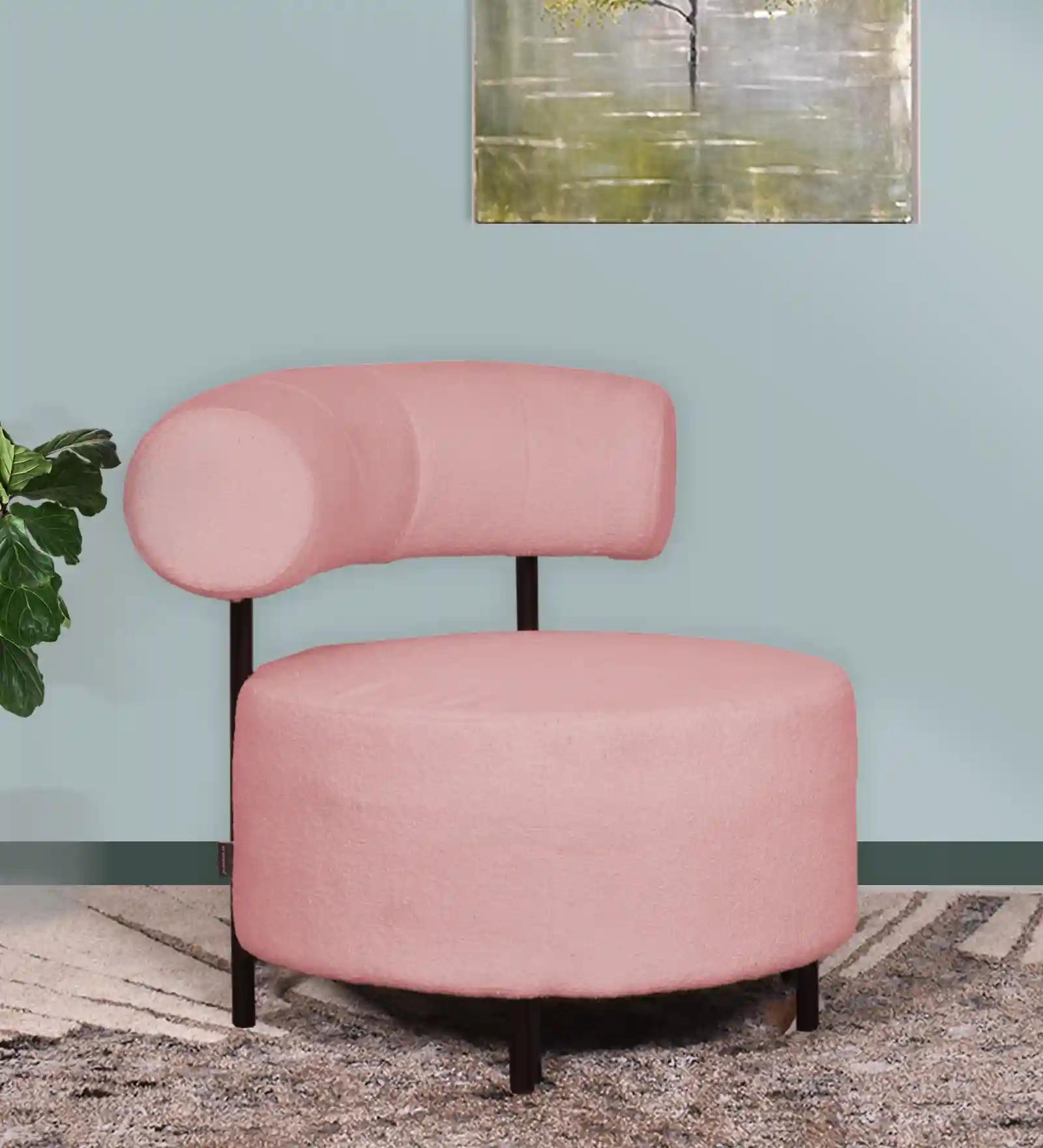 Vixen Chair Light Pink -1 Seater