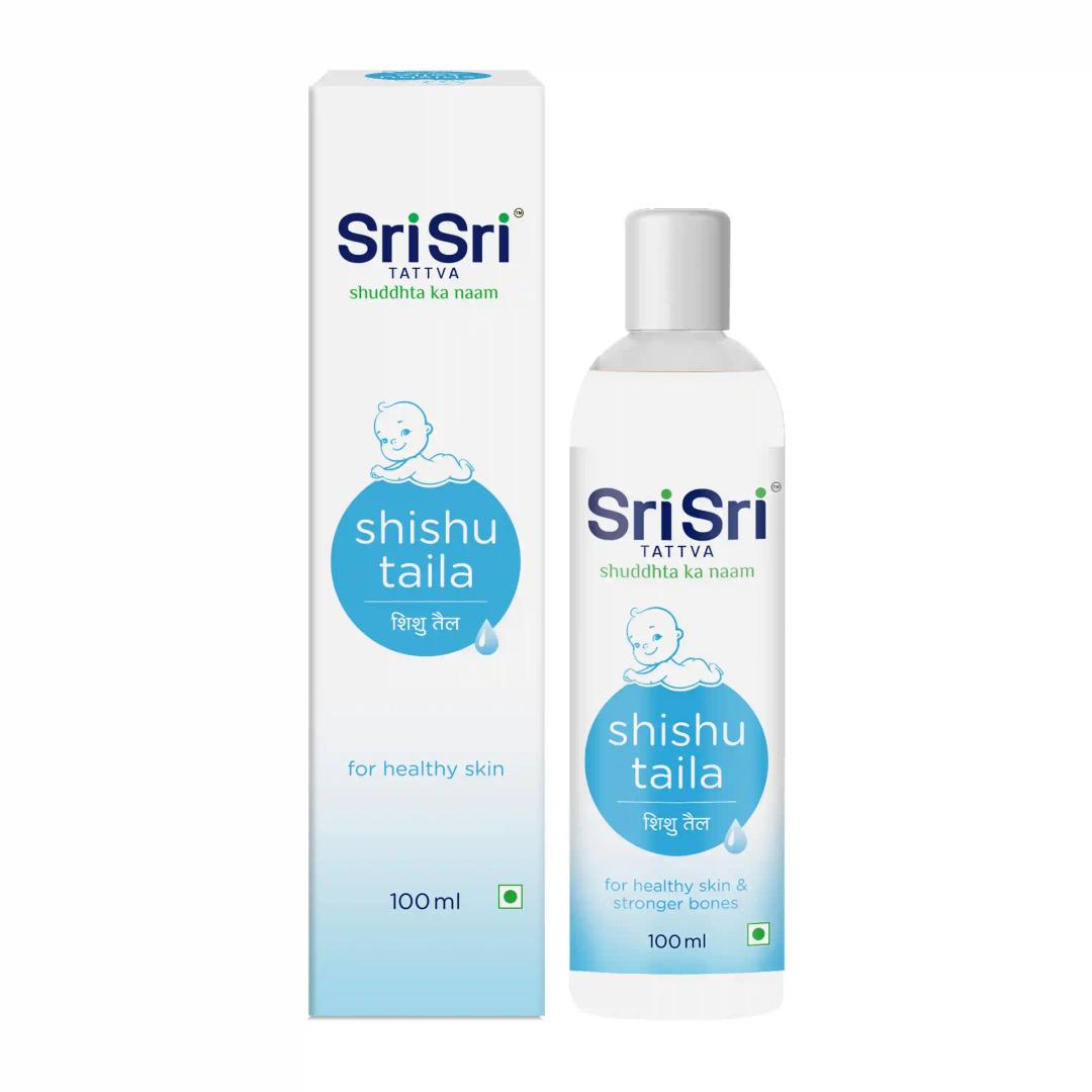 Sri Sri Tattva Shishu Taila - For Healthy Skin