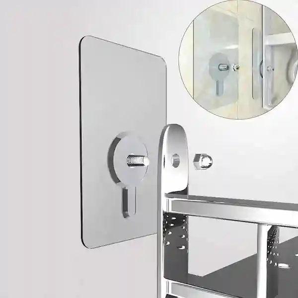 Kunya Adhesive Nails Wall Poster Non-Trace Stick Wall Hook, Adhesive Hooks, Heavy Duty Wall Hooks for Hanging - 10 Pcs