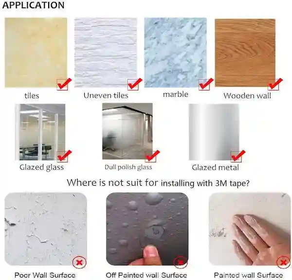 Kunya Adhesive Nails Wall Poster Non-Trace Stick Wall Hook, Adhesive Hooks, Heavy Duty Wall Hooks for Hanging - 10 Pcs
