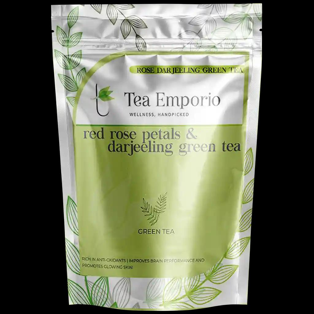 Darjeeling Rose Green Tea - 50 Gm Pouch