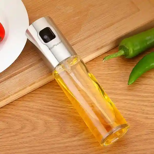 Food-Grade Glass Oil Spray Bottle