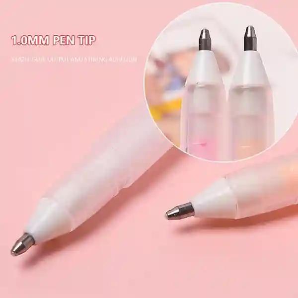 Kunya Neon Colors Liquid Glue Stick Pens with 1mm Pin Point, Mess Free Liquid Glue Pens for School going Children - 3 Pcs