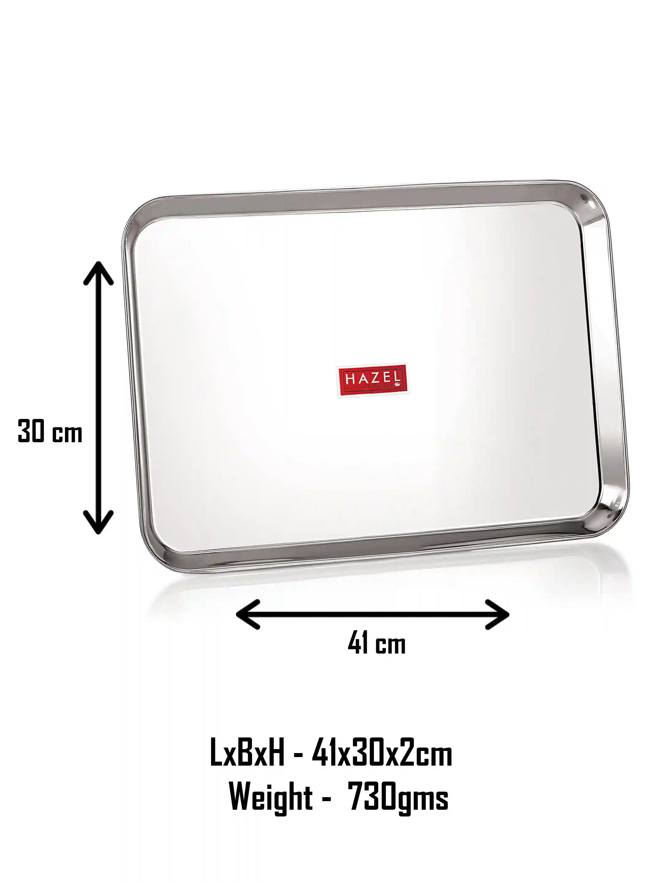 HAZEL SS Serving Tray Rectangle S4